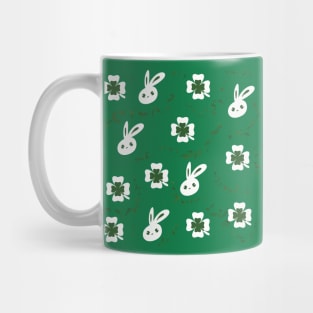 Clover & Bunny Pattern Mug